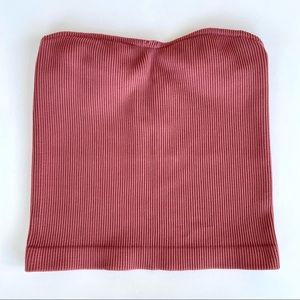 Dynamite Ribbed Tube Top